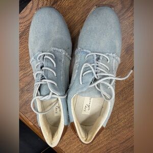 Light Blue Denim Women's Shoes
